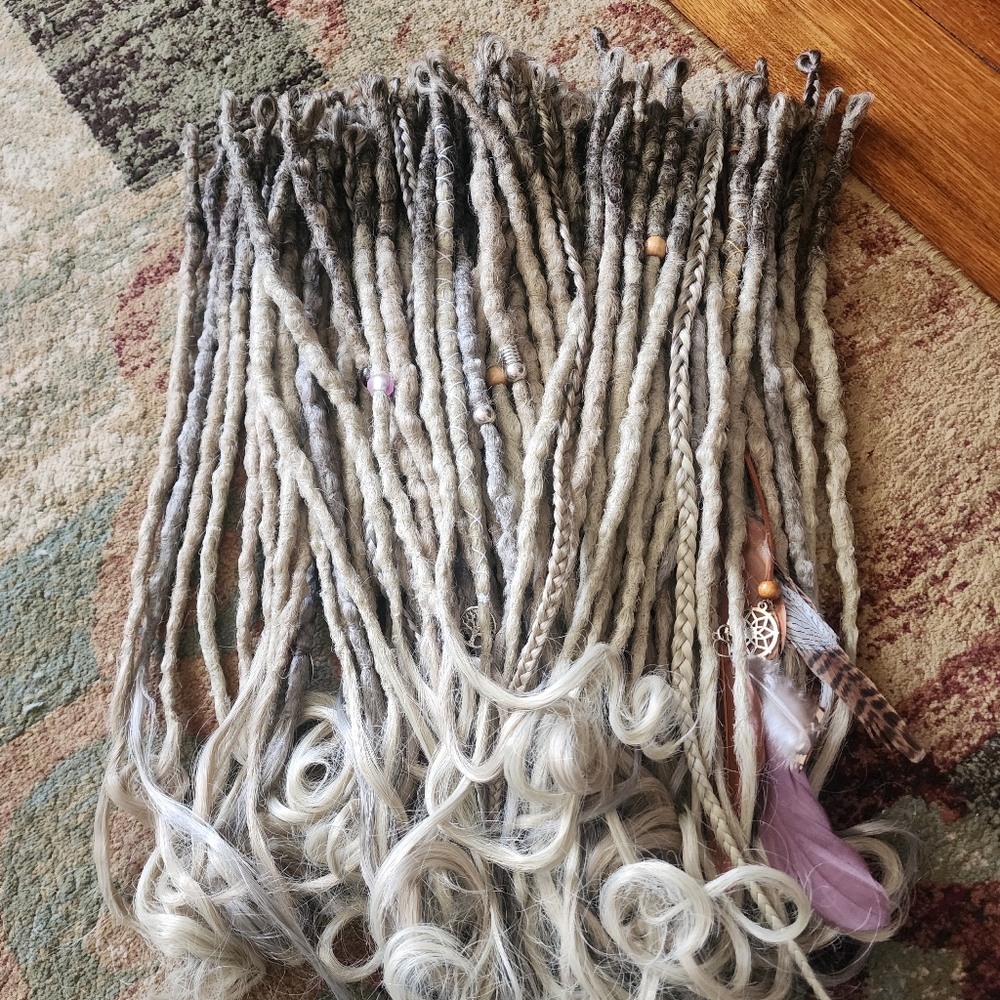 Synthetic Dreadlock Hair Extensions
